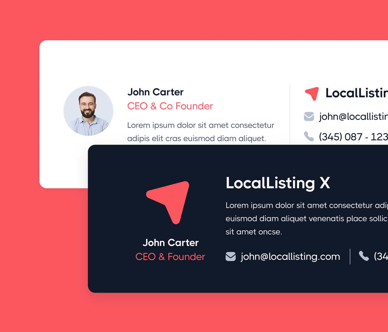 LocalListing X - Email Signature Included - Webflow Template